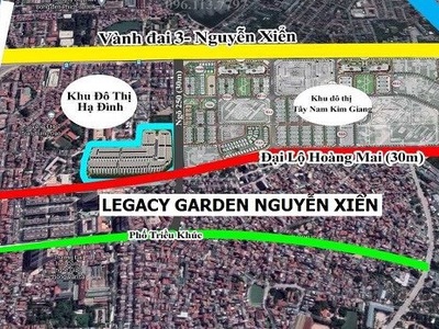 Nhà phân lô đường nguyễn xiển, cách ngã 4 nguyễn trãi- khuất duy tiến 950m 1