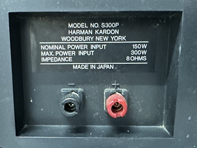 Loa Harman Kardon S300P, made in Japan -Sở hữu 5 loa trên 1 thân thùng 0
