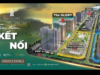Bán căn hộ cao cấp midori part the glory ngay trung tâm hành chính tỉnh bình dương đối diện cổng 3