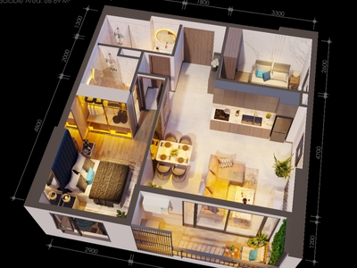 Bán căn hộ cao cấp midori part the glory ngay trung tâm hành chính tỉnh bình dương đối diện cổng 1