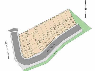 Bán gấp 3 lô đât phạm văn đồng linh tây 5.7 tỷ - ngộp 1