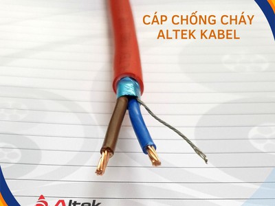 Cáp chống cháy chống nhiễu ALTEK KABEL 2 lõi x 1.0mm/1.5mm/2.5mm 4
