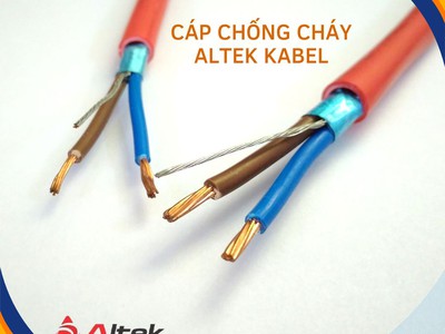 Cáp chống cháy chống nhiễu ALTEK KABEL 2 lõi x 1.0mm/1.5mm/2.5mm 3