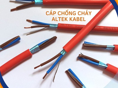 Cáp chống cháy chống nhiễu ALTEK KABEL 2 lõi x 1.0mm/1.5mm/2.5mm 1
