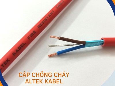 Cáp chống cháy chống nhiễu ALTEK KABEL 2 lõi x 1.0mm/1.5mm/2.5mm 0