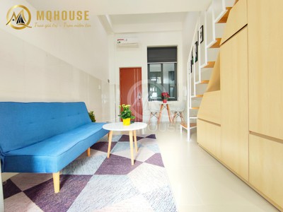 Căn Hộ Duplex Lạc Long Quân Cho Thuê, gần ngã 4 Bảy Hiền,full nội thất, chỉ việc xách vali vào ở 1