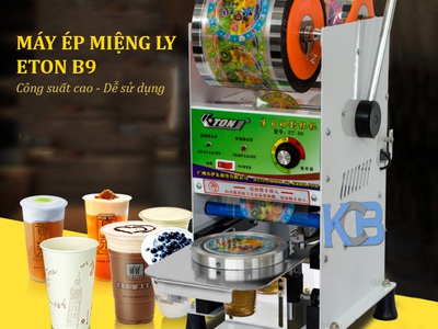 Máy ép miệng ly eton b9 0