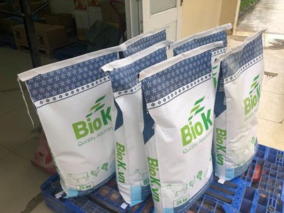 Tìm đối tác cho sản phẩm nguyên liệu ngành thủy sản, chăn nuôi Biok 1