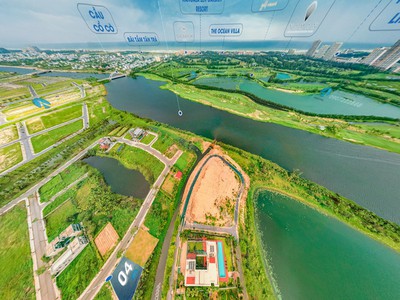 Bán 618m2 đất nền biệt thự ven sông Đà Nẵng, hơn 30tr/m2, công chứng nhận sổ ngay 0