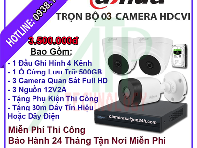Trọn Gói Lắp Đặt Camera Quan Sát Giá Rẻ 1