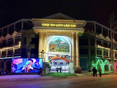 Shophouse chợ du lịch Lào Cai giao thương Việt Nam   Trung Quốc 0