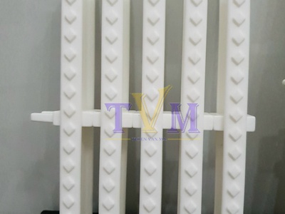 Thanh nhựa thoát nước hồ bơi, tấm sàn nắp kín dập gân màu vàng, thanh Y shape frp 0