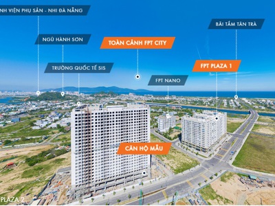 Căn góc siêu hiếm căn hộ FPT Plaza Đà Nẵng chỉ 1 tỷ 7 sở hữu, đã có sổ 0