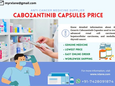 Generic Cabozantinib Capsules Wholesale Price Online USA UK Thailand Malaysia Philippines 0