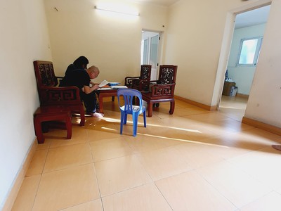 Bán căn tập thể 3 ngủ, 75m2, sát đh công đoàn, lô góc, 2,1tỷ 2