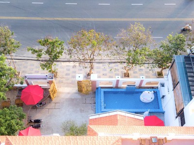 Cho thuê lâu dài nguyên căn biệt thự mặt tiền biển trần phú vũng tàu.20x20m 0