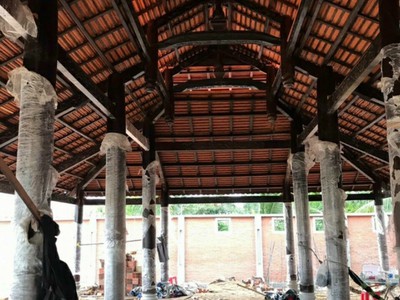 Thiết kế thi công nhà gỗ tại An Lão 0