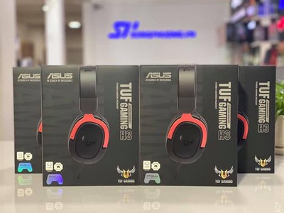 Tai nghe Asus TUF H3 Red trải nghiệm âm thanh trong game sống động, phong phú tuyệt vời 1