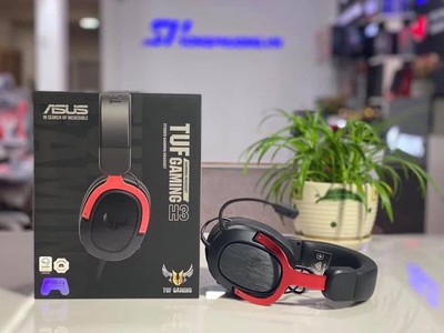 Tai nghe Asus TUF H3 Red trải nghiệm âm thanh trong game sống động, phong phú tuyệt vời 0