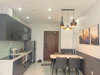 Căn hộ D Eldorado 1 phòng ngủ 1 phòng khách tầng cao view hồ 9