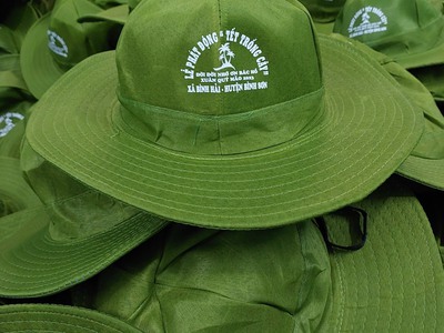 Nón tai bèo in logo theo yêu cầu 1