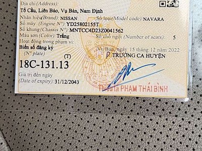 Chính chủ cần bán ,navara bản full bao check test toàn quốc xã liên bảo, huyện vụ bản, nam định 2
