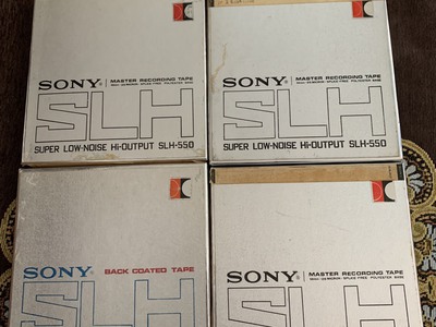Bán 4 cuốn băng cối sony 1 nước japan 7inch 5