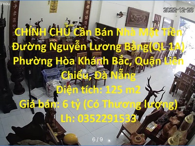 Chính chủ cần bán nhà mặt tiền đường nguyễn lương bằng ql 1a - tp đà nẵng 0