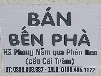 Sang nhượng gấp bến phà phong nẫm qua cầu cái trâm - huyện kế sách - sóc trăng 1