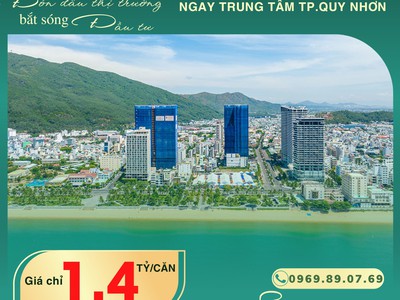 Cần bán căn hộ du lịch cách biển 100m full nội thất - giá 1.4 tỷ 0