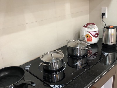 Cho thuê chung cư Cát Bi 2 ngủ siêu xinh full nội thất giá 8 củ 4