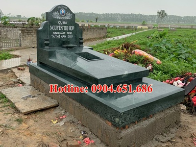 Hưng Yên bán 89  mộ đá xanh rêu đẹp   Mộ đá bán tại Hưng Yên 0
