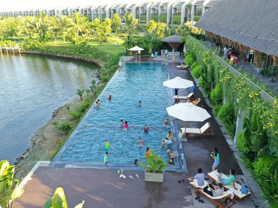Cho thuê căn biệt thự casamia, 250m2, biệt thự mới hoàn thiện nội thất, 6 phòng ngủ, 40triệu/tháng 8