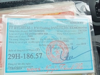 Xe chính chủ đi ít, mình là bộ đội do chuyển công tác nên cần bán Mitsubishi Triton 4x2 - Sx 2018 0