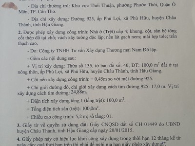 Sở hữu ngay căn nhà đẹp vị trí tại phú lợi, phú hữu, châu thành - hậu giang 4