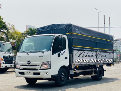 Xe Tải Hino 720 3T5 Thùng Mui Bạt Bửng Nhôm Dài 5m3 4