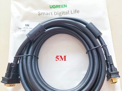 Cáp màn hình VGA 1.5m,3m,5m,10m,15m,20m,30m Ugreen 11630,11631,11632,11633,11634,11635,11636 2