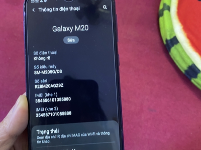 Samsung M20 3/32 máy ngon pin trâu 2