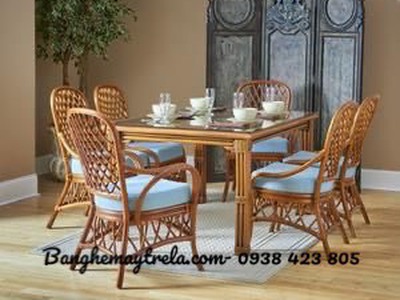Ghế mây bàn ăn 1
