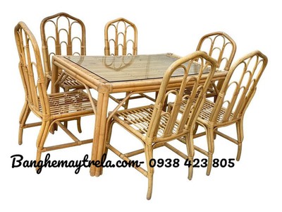 Ghế mây bàn ăn 3