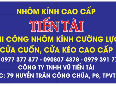 Gia công nhôm kính tại vũng tàu   công ty tnhh vũ tiến tài 0