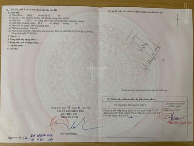 Tôi chính chủ bán nhà đất diện tích 90,3m trung tâm phố đản dị, uy nỗ, đông anh, hà nội. 1