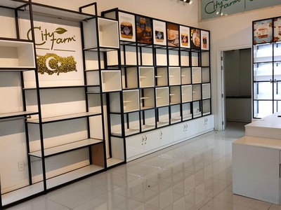 Cho thuê shophouse chung cư galaxy  nguyễn khoái, quận 4 .diện tích 40 m2 - có sẵn quầy kệ tủ y 3