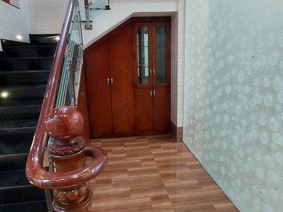 Nhà thuê đường Phạm Hùng, KDC Đại Phúc, Bình Chánh. DT 5x22m. Trệt, 3 lầu, sân thượng.Giá 25 tr/th 6