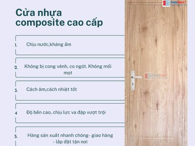 Cửa nhựa composite sản phẩm đáng tin dùng 1