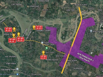 Bán lô đất nền sổ đỏ bát trang-an lão gần tràng duệ 3 1