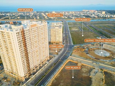 Chính chủ bán nhanh căn FPT 2PN, 2WC, 69m2 kề căn góc, view thoáng đẹp, có hỗ trợ vay 0