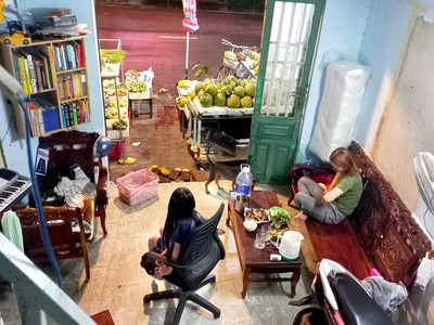 Mặt tiền đường phú thuận kinh doanh buôn bán cực đỉnh ngang lên đến 9.82m cách ngã tư phú thuận 3
