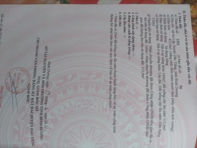 Chính chủ cần bán lô đất dầu tiếng bình dương 3