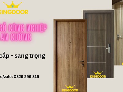 Cửa gỗ công nghiệp tại Nha Trang 0